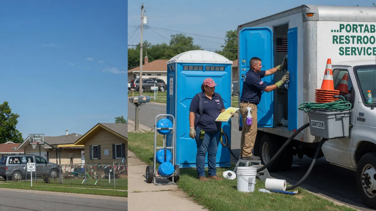 Portable Toilet Rental in Melvindale, MI near me